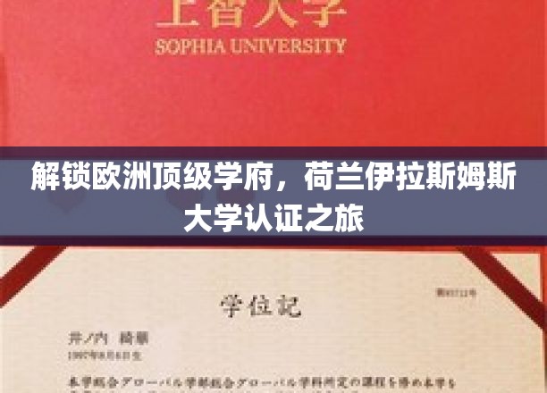 解锁欧洲顶级学府，荷兰伊拉斯姆斯大学认证之旅