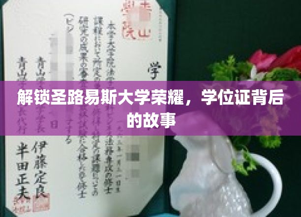 探寻圣路易斯大学学位证背后的传奇之旅