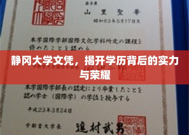 静冈大学荣耀，揭秘文凭背后的实力传奇