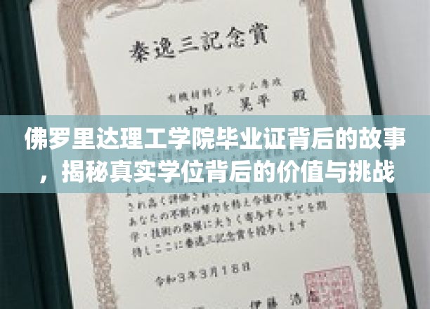 佛罗里达理工学院学位探秘，背后故事揭示价值与成长之路