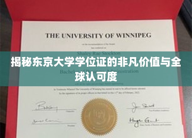 东京大学学位证，国际通行证背后的惊人影响力