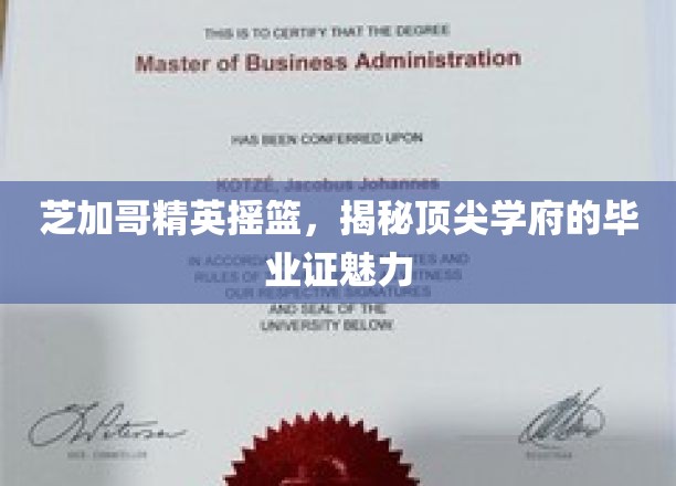 芝加哥精英摇篮，揭秘顶尖学府的毕业证魅力