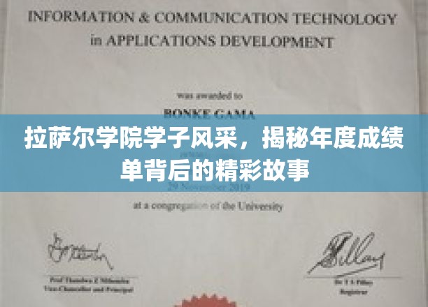 青春足迹，拉萨尔学院年度成绩单背后的璀璨篇章