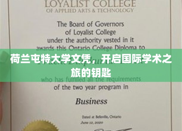 跨国学术通行证，荷兰屯特大学文凭助你开启全球学术之旅