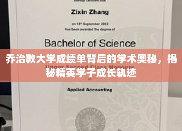 探寻乔治敦大学学子成绩单背后的成长密码
