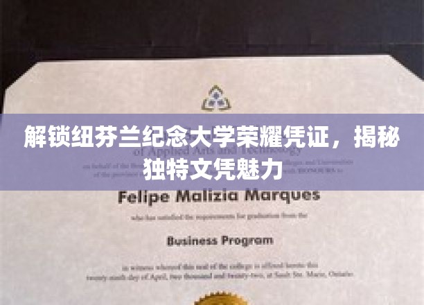 解锁纽芬兰纪念大学荣耀凭证，揭秘独特文凭魅力