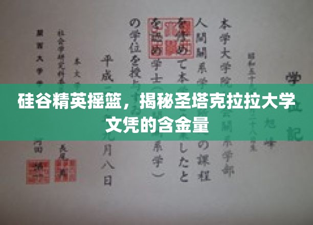 解码圣塔克拉拉，硅谷精英摇篮的文凭价值探秘