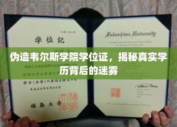 揭开伪造学位证背后的韦尔斯学院学历之谜