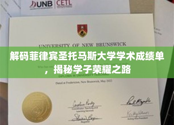 探寻菲律宾圣托马斯大学学子荣耀背后的学术足迹