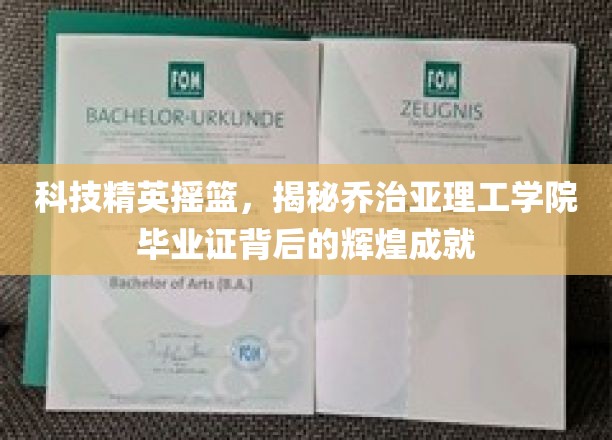 培养未来科技领袖的摇篮，乔治亚理工学院毕业生如何铸就辉煌