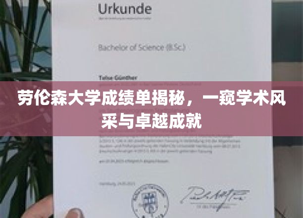 劳伦森大学成绩单解析，一瞥学术风采与卓越成就