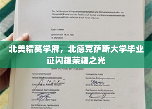 北德克萨斯大学荣耀毕业证，点亮北美精英学府璀璨星空
