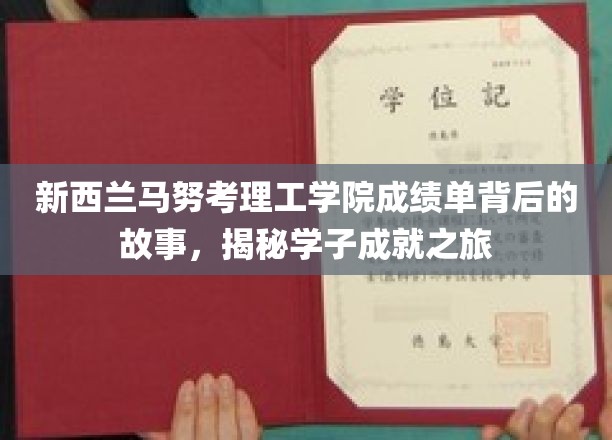 马努考理工学院学子足迹，探寻成绩单背后的辉煌历程