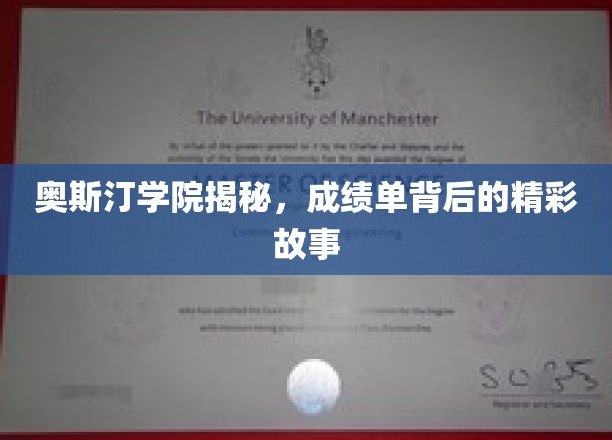 揭开奥斯汀学院成绩单背后的传奇篇章