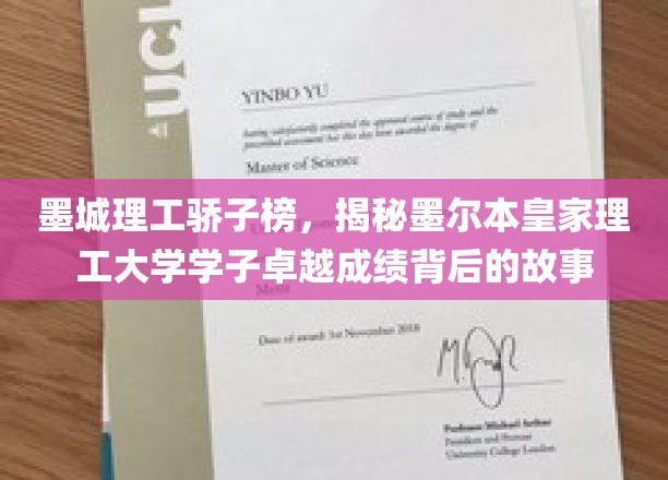 墨尔本理工精英录，揭秘墨城学子非凡成就背后的奥秘