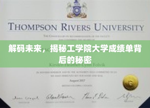 解码未来，揭秘工学院大学成绩单背后的秘密