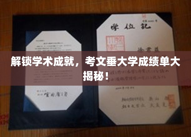 揭开学术成就的神秘面纱，考文垂大学成绩单深度解析！