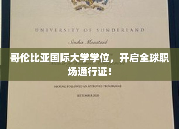 国际职场新钥匙，哥伦比亚大学学位，通行全球无障碍！