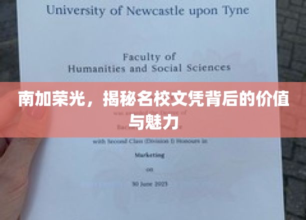探寻南加州名校文凭的辉煌价值与独特魅力