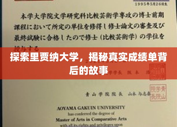 里贾纳大学成绩单，揭开隐藏的学术传奇