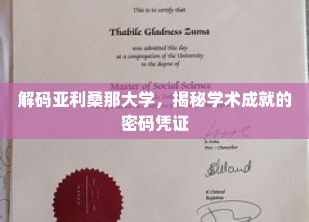 探寻亚利桑那大学学术辉煌背后的秘钥