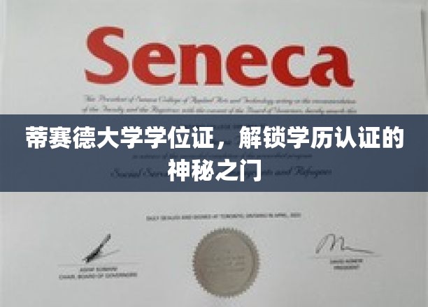 蒂赛德大学学位证书，开启学历认证的新篇章