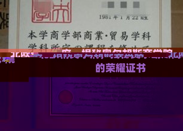 解锁北欧教育明珠，奥尔胡斯商学院的卓越荣耀证书全解析