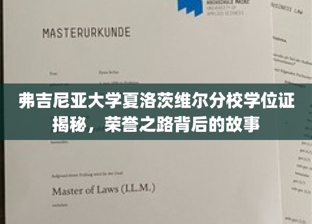 弗吉尼亚大学夏洛茨维尔分校学位证揭秘，荣誉之路背后的故事