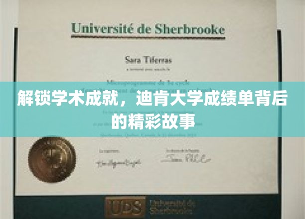 解锁学术成就，迪肯大学成绩单背后的精彩故事