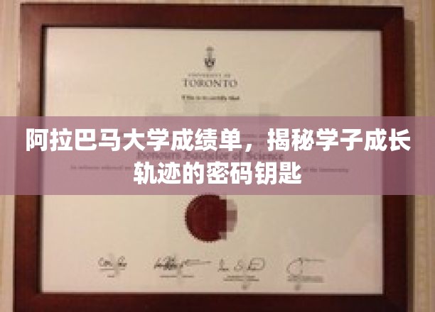 解锁学子成长轨迹，阿拉巴马大学成绩单背后的秘密图鉴