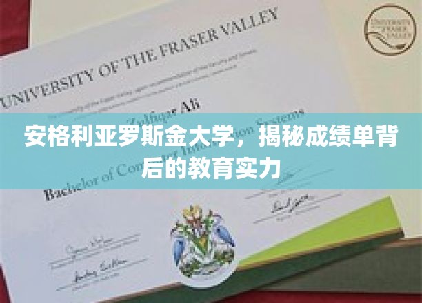 揭开安格利亚罗斯金大学成绩单背后的教育奥秘