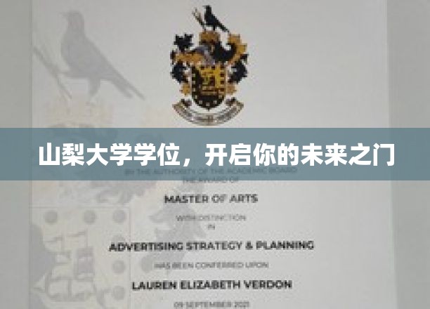 解锁未来，山梨大学学位，成就非凡人生起点