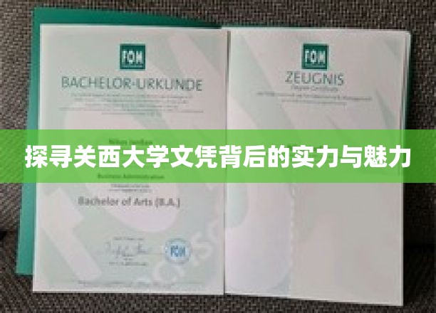 解码关西大学，文凭背后的卓越与风采