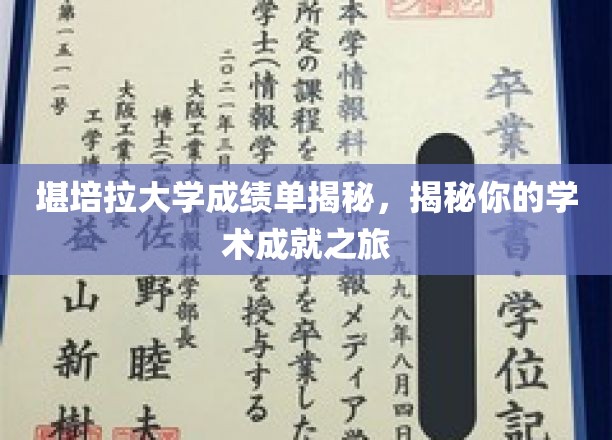 解码堪培拉大学成绩单，探寻你的学术里程碑之旅
