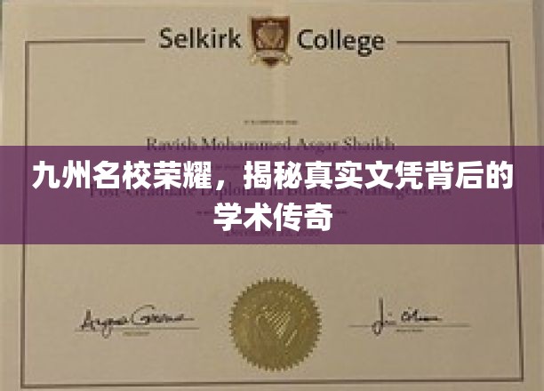 九州名校荣耀，揭秘真实文凭背后的学术传奇
