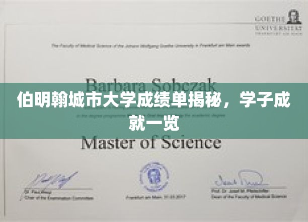 伯明翰城大学霸榜，揭秘学子辉煌成就瞬间