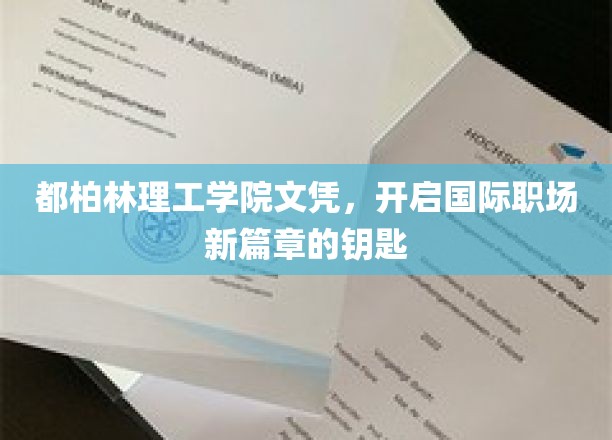 都柏林理工学院文凭，开启国际职场新篇章的钥匙