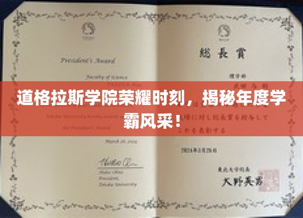 道格拉斯学院荣耀时刻，展现年度学霸风采！
