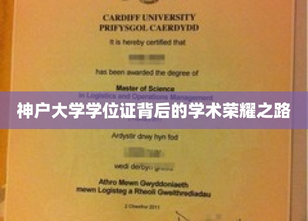 神户大学学位证背后的学术荣耀之路