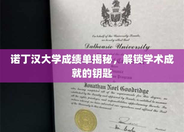 诺丁汉大学成绩单揭秘，解锁学术成就的钥匙