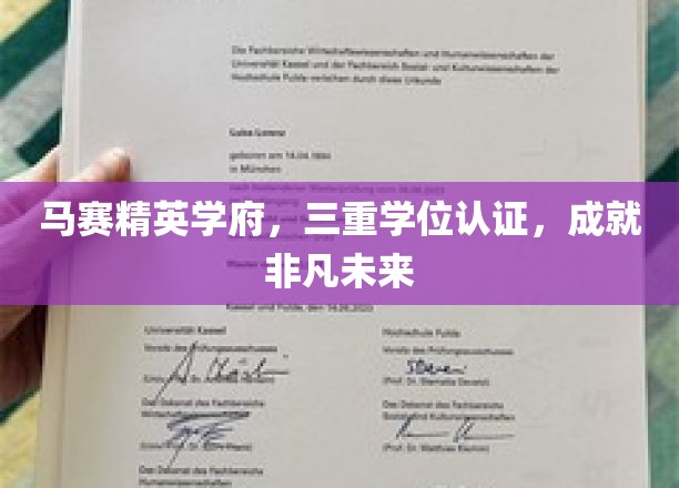 马赛精英学府，三重学位认证，铸就非凡未来