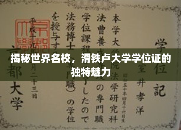 揭秘世界名校，滑铁卢大学学位证的独特魅力