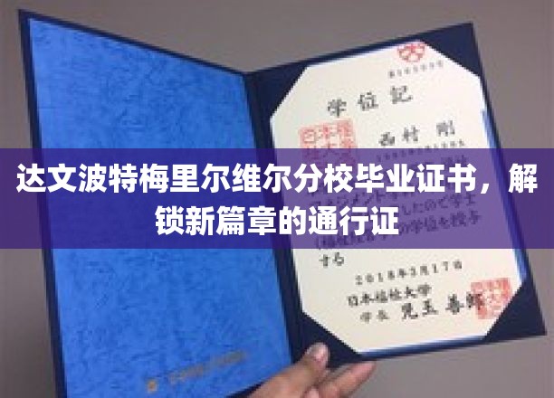 毕业证书的荣耀，梅里尔维尔分校学子迈向人生新里程的钥匙