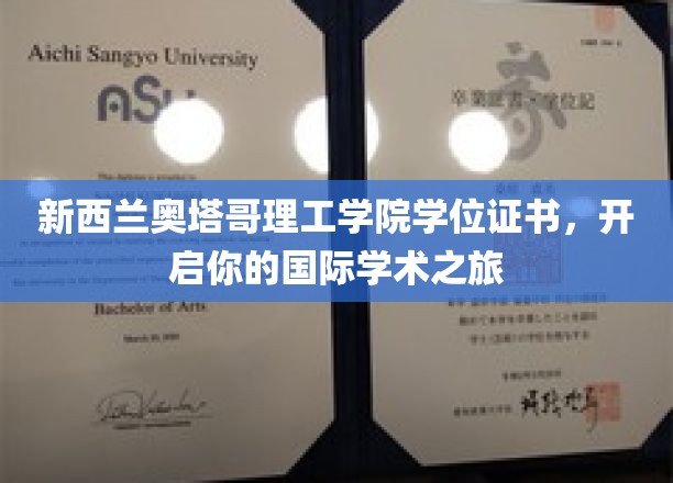 跨越国界，奥塔哥理工学院学位证书助你开启全球学术之旅