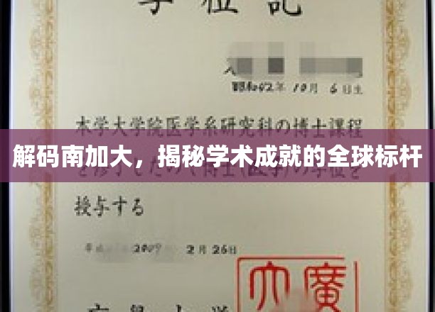 探寻南加大传奇，打造世界学术高峰的秘诀之道