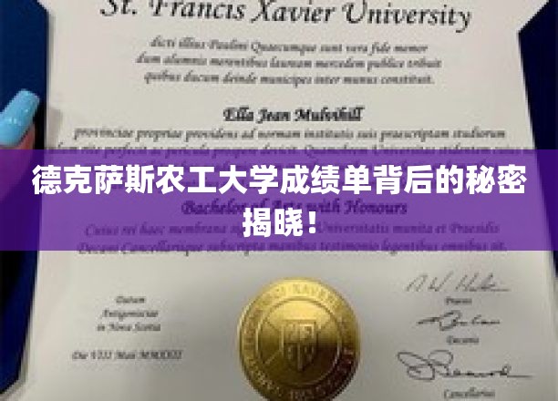 揭秘德克萨斯农工大学成绩单背后的神秘面纱