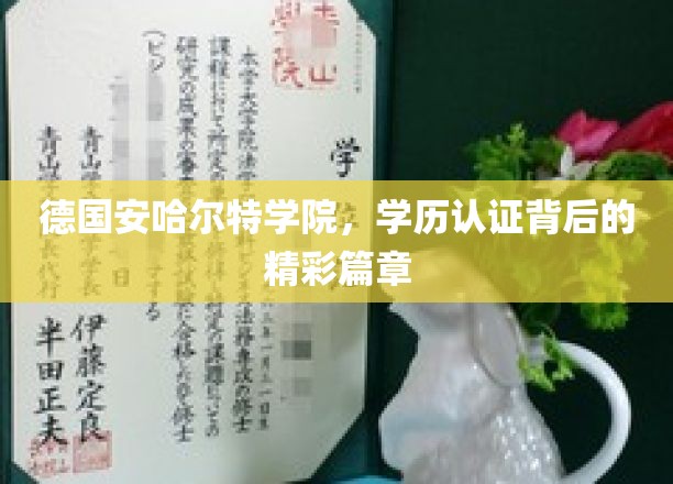 德国安哈尔特学院，探寻学历认证的神秘面纱与辉煌历程