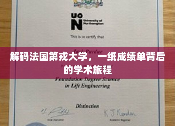 探寻法国第戎大学，成绩单背后的学术奥秘之旅