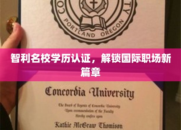 智利名校学历国际通行证，开启全球职场新纪元