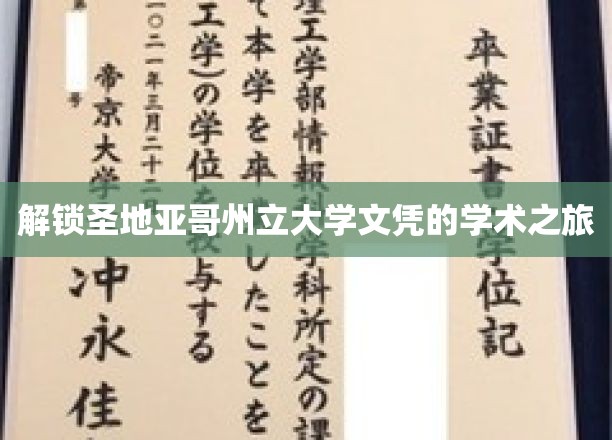 探索圣地亚哥州立大学学位背后的智慧之旅